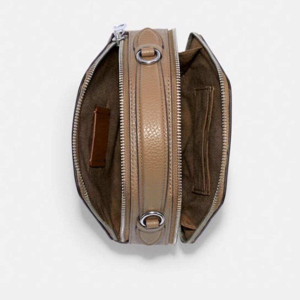 Coach X Jean Michel Basquiat Set - Mecca Hexagonal Xbody Bag & Matching Wristlet - Picture 3 of 16